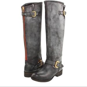 Steve Madden Lindley Leather Boots Size 6